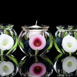 Calla Lily Candleholders